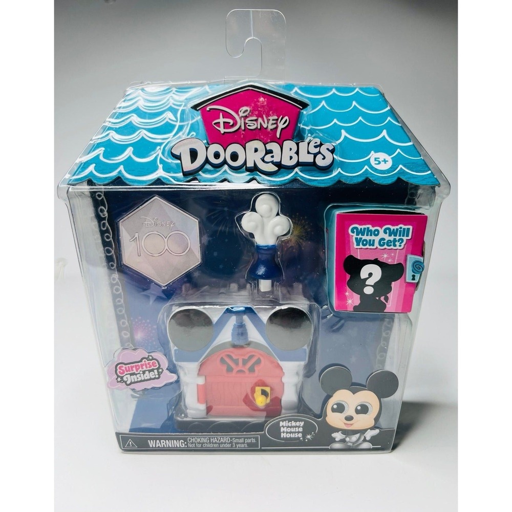 Doorables Disney 100 Mickey Mouse House -New